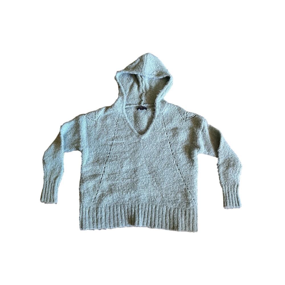 American Eagle | Small | Pullover Hooded Wool Blend Jegging Fit Sweater fall‎